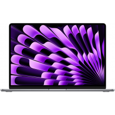 Apple MacBook Air 15" (M2, 8C CPU/10C GPU, 2023), 8 ГБ, 256 ГБ SSD, серый космос (MQKP3)	