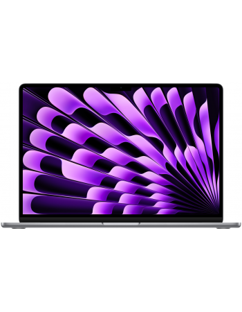 Apple MacBook Air 15" (M2, 8C CPU/10C GPU, 2023), 8 ГБ, 256 ГБ SSD, серый космос (MQKP3)	