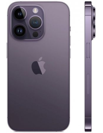 Apple iPhone 14 Pro, 256 ГБ, темно фиолетовый, eSIM