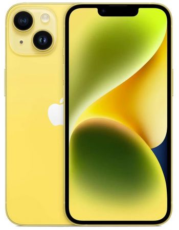 Apple iPhone 14, 512 ГБ, желтый, nano SIM